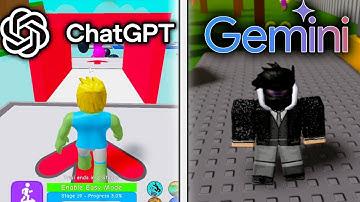 ChatGPT vs Gemini Make Roblox From Scratch