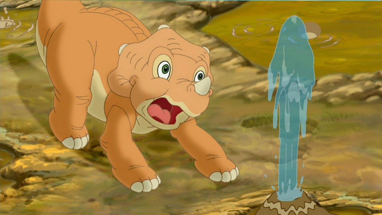 Os Amigos Dinossauros Procuram pelos Gêiseres | Em Busca do Vale Encantado | Desenhos Animados