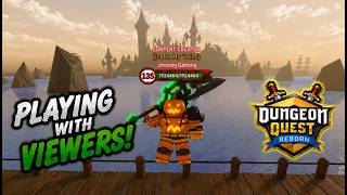 🔴 LIVE | Dungeon Quest: Reborn ⚔️ Playing With Viewers DAY 7 level 135 start