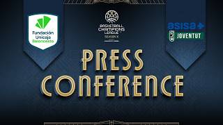 Unicaja V Asisa Joventut  Press Conference  basketballcl 202526  Round Of 16