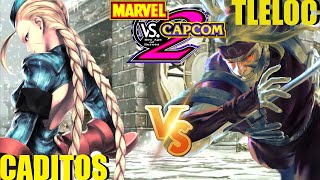 MvC2 Mvci Umvc3 CADITOS vs TLELOC (PSN PS3)