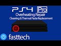 PS4 Pro is Too Hot and Turns Off - Overheating Repair (Cleaning and Thermal Paste Replacement)