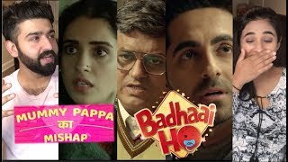 'Badhaai Ho' Trailer Reaction | Ayushmann Khurrana, Gajraj Rao and Neena Gupta |