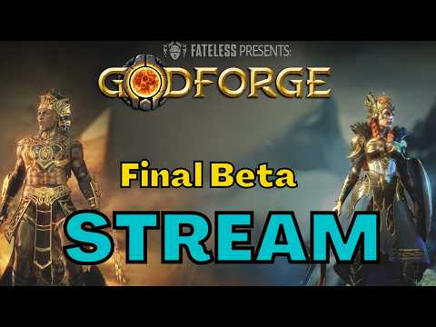 Final Beta Stream: Summons, Dailies & Having Fun | Godforge