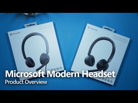 Microsoft Modern Headset | Product Overview