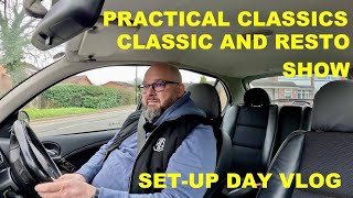VLOG FROM NEC HALL 5: PRACTICAL CLASSICS RESTO SHOW 2024 SET-UP DAY