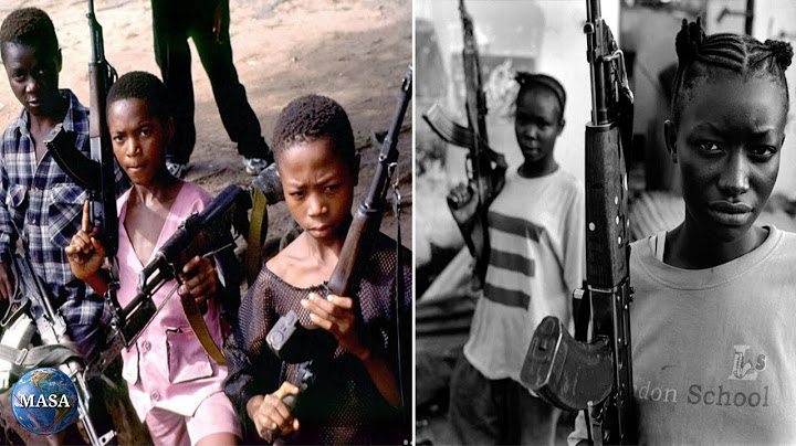Que sont devenus les enfants soldats qui ont fait les guerres civiles en Afrique? magazine du savoi