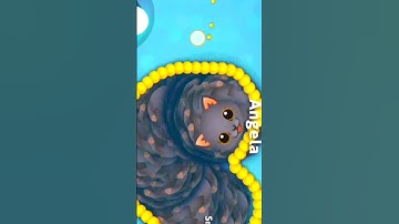 Snake io Harikesh/😈🌀 One Wrong Move... Game Over 😈🌀 003#snakeio #snakeking #epicgameplay #gameplay