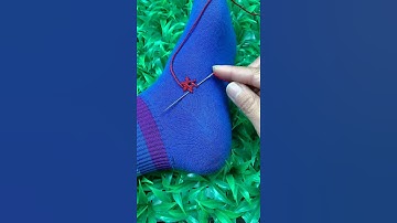 Learn to Fix Hole in Clothes Part 1907 #shorts