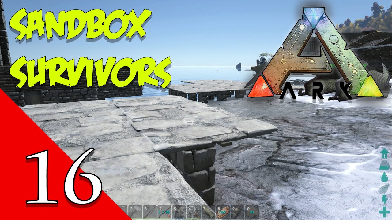 Ark Survival Evolved Building Guest Cabins! Sandbox Survivors Ep