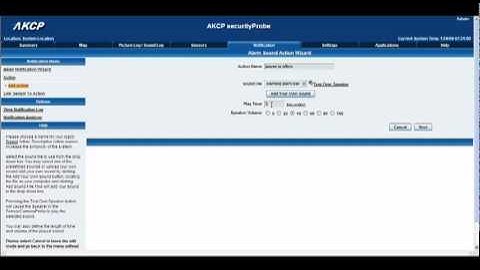 AKCP Product CD The Alarm Notification and Adding Custom Sounds.flv