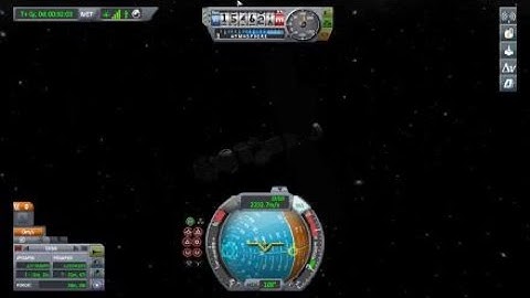 Space  Station Core In Orbit