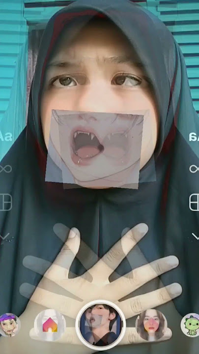 ikutan lagi trend ah filter mulut anime menolak bando choco #1000subscriber #fypシ゚viral