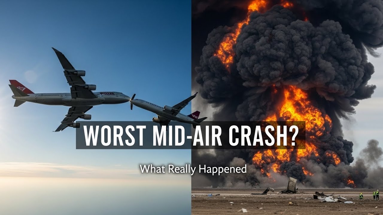 Worst Mid-Air Crash in Aviation History — Chilling Breakdown