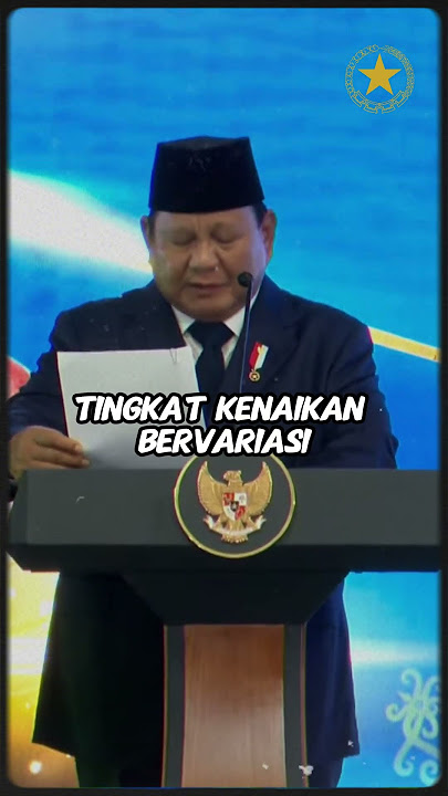 Presiden Prabowo Umumkan Kenaikan Gaji Hakim 280 Persen