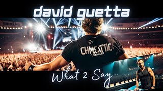 David Guetta -  What 2 Say
