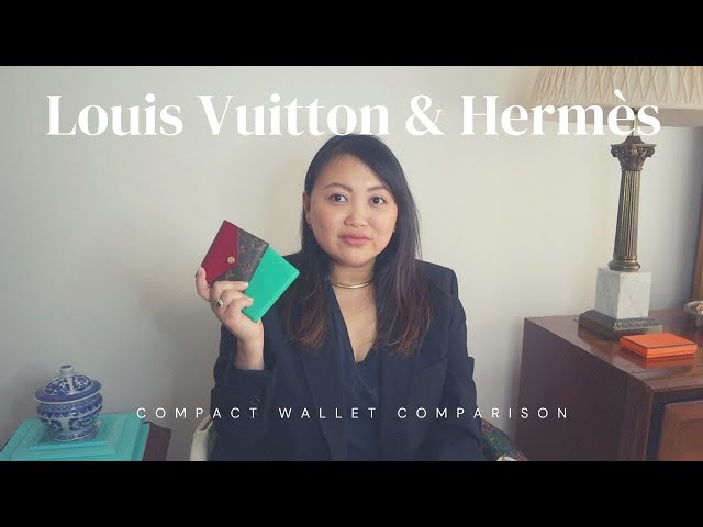 Louis Vuitton Zoé Wallet & Hermès Calvi Cardholder Comparison