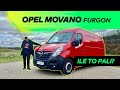 Nowy Opel Movano 2021 - test spalania