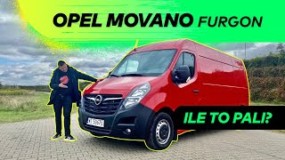 Nowy Opel Movano 2021 - test spalania