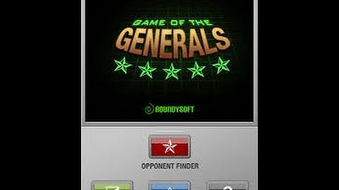 Game of the Generals (Bew vs Kolleenbasa)
