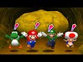 Mario Party 6 Minigames - Mario vs Yoshi vs Luigi vs Toad