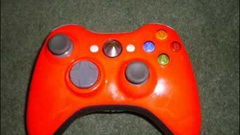 custom painted xbox360 controller and face plate