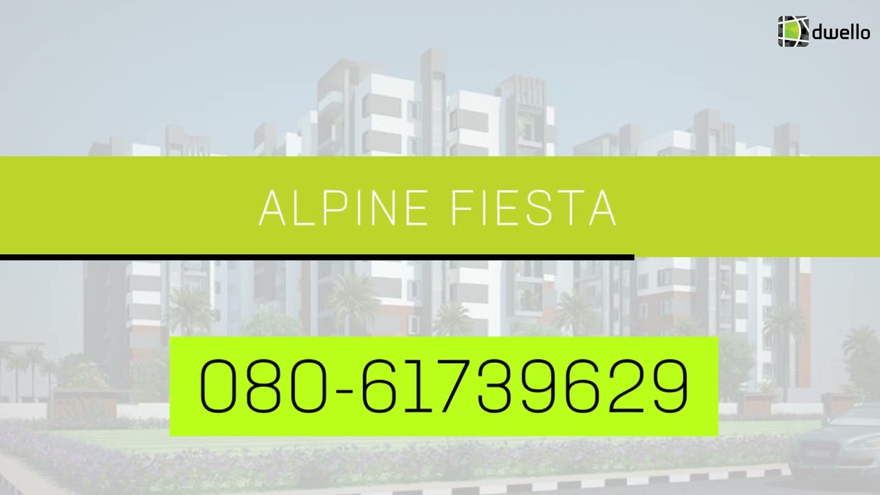 Alpine Fiesta 2 BHK Homes in Bangalore Dwello YouTube