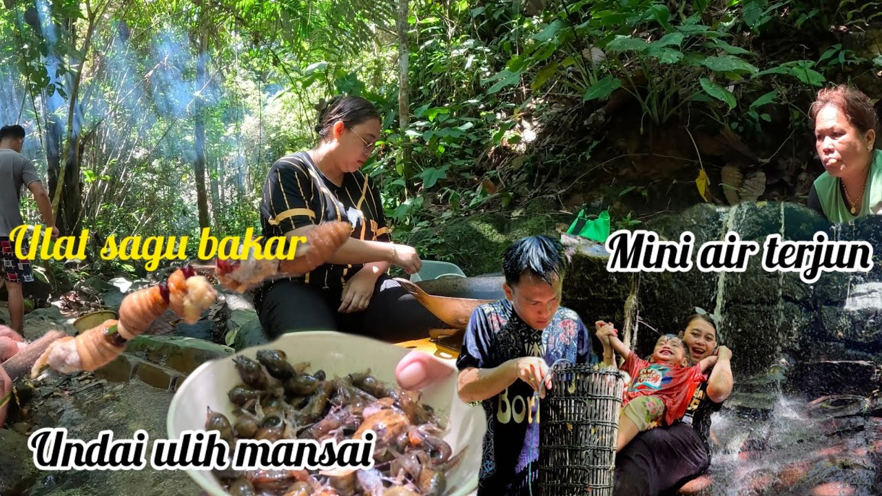 Balik Kampung Sungai Enchermin,Kapit// Picnic Di Anak Sungai