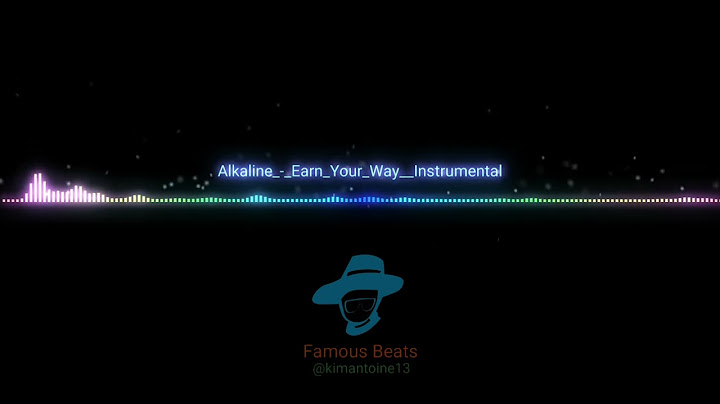 Alkaline - Earn Your Way Instrumental