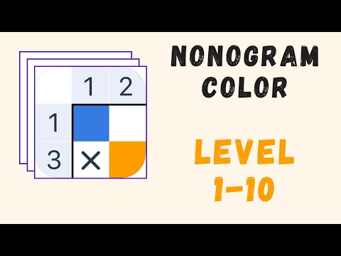 Nonogram Color | All Levels | Level 1-10