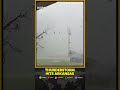 Heavy rain and winds as thunderstorm hits Arkansas | WION Shorts