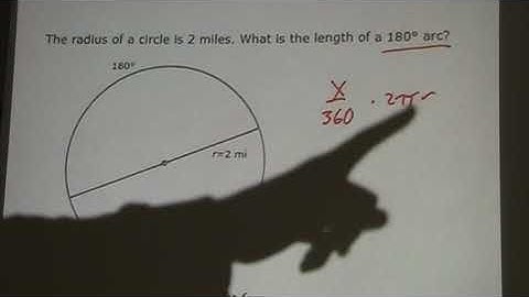 11-1: Area and Circumference of Circles and Arc Length Examples