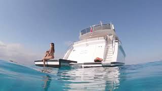 VANQUISH VQ82 yacht for rent in ibiza
