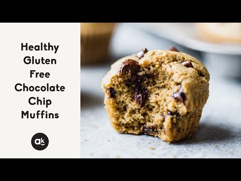Healthy Gluten-Free Chocolate Chip Muffins