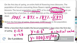 Construct exponential models : Khan Academy Net Worth