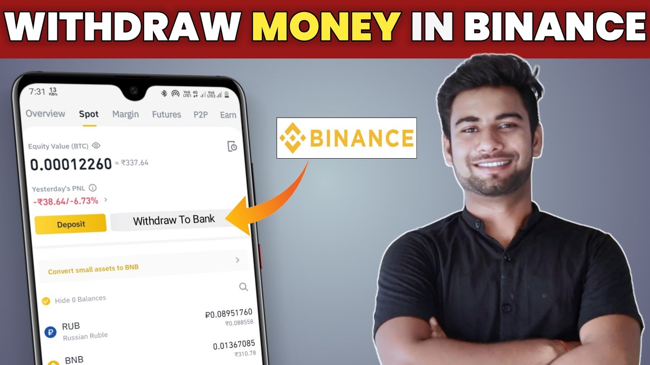 How to withdraw money from binance to bank account | Vishal Techzone