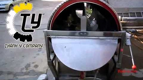 Máy rửa dược liệu, rửa rau củ quả - Công ty Thành Ý . LH : 0915448942