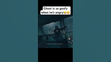 Ghost is so goofy when he’s angry😂🥴 #callofduty #codmemes #ghost #modernwarfare2 #mw2