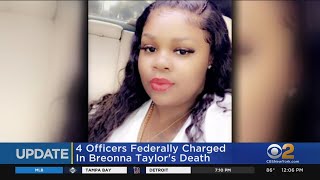 Officers federally charged in Breonna Taylor's death