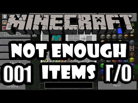 Гайд / Обзор мода - 001 - Not Enough Items (NEI) - Minecraft 1.7.10