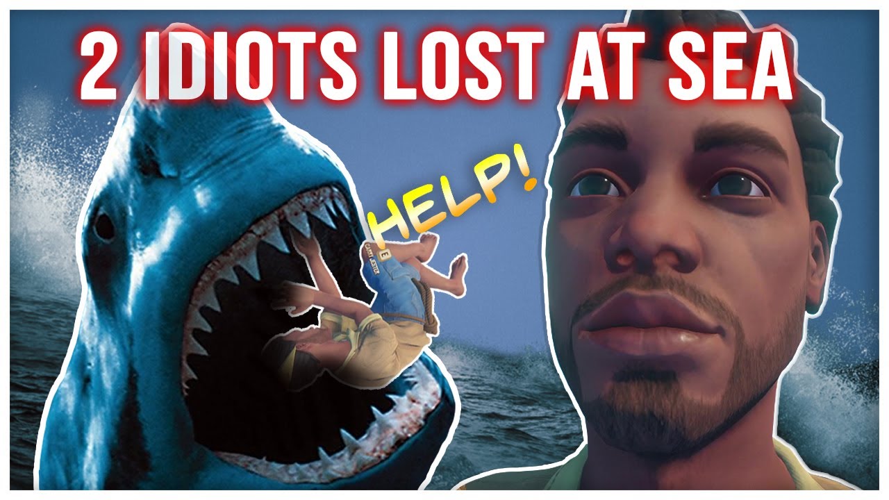 Raft - 2 Idiots Stuck at Sea (SEND HELP) - YouTube