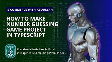 How To Make Number Guessing Game Project In Typescript #piaic #trending #typescript