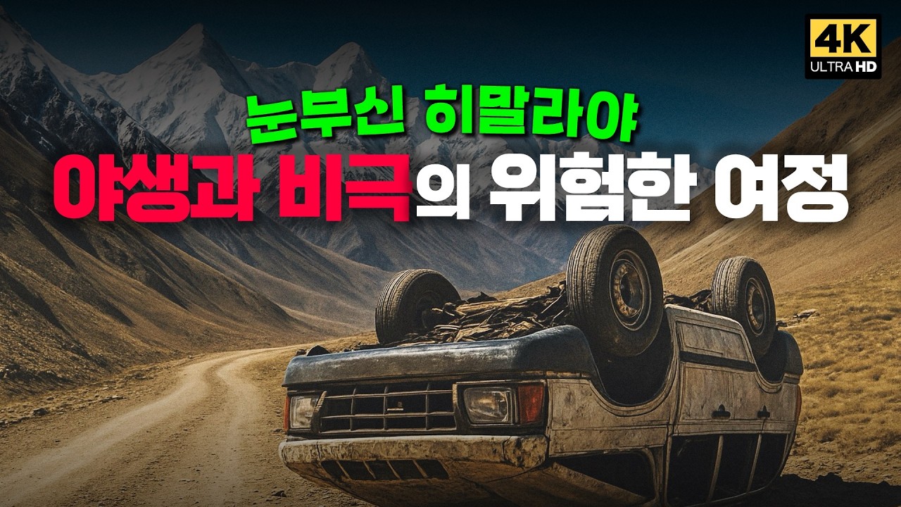 야생의 히말라야 낭떠러지 전복 사고 | 초모리리 호수와 온천, 그리고 야생동물의 신비 | 북인도 히말라야 [6]