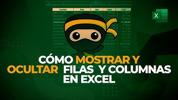 Cómo Mostrar y Ocultar Filas y Columnas en Excel (Oficial) - 3 Formas Súper Simples [Paso a Paso]