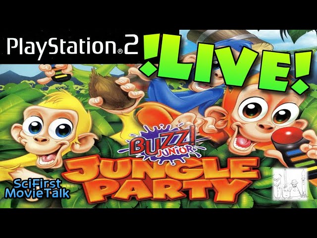 Flagermus Start Teenageår Buzz Junior Jungle Party - PS2 Game Play | Family Fun Live Stream!! -  YouTube