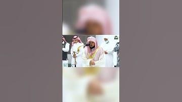 تلاوة من سورة الأعراف للشيخ ماهر المعيقلي .