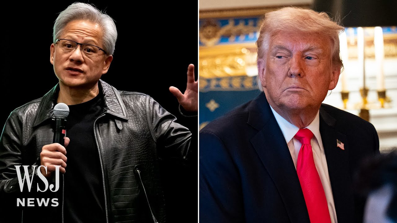 Nvidia's H20 Chip at the Heart of the U.S. and China Tech Showdown | WSJ News