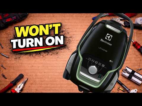 Vacuum Cleaner Won't Turn On EasyFix in Electrolux UltraONE EUOC9GREEN