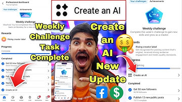 Create an AI Facebook 🤑 Create an AI Facebook Weekly Challenge 😍 Create an AI 💵 Weekly Challenge