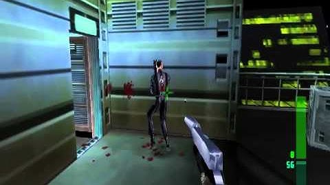 Perfect Dark Guard Drops Gun